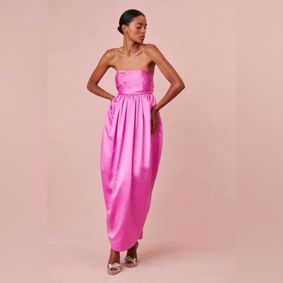 Love Shack Fancy Magenta Dress - Picture 3 of 5